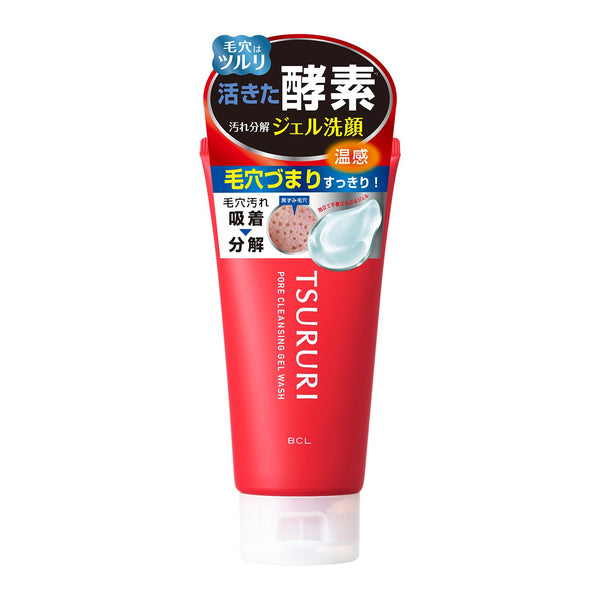 Tsururi No-Lather Warming Pore Cleansing Gel Wash for Blackheads 110g