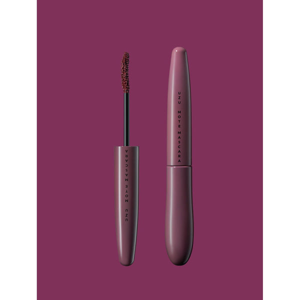 Uzu by Flowfushi Mote Mascara Japanese Burgundy Colored Mascara 6g