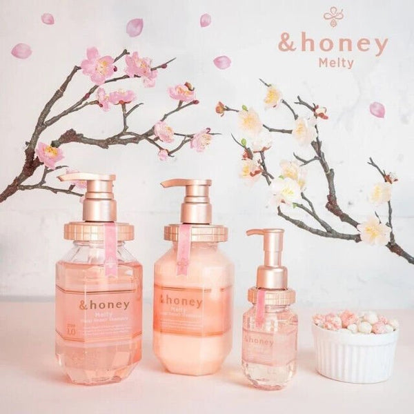 &honey Melty Moist Repair Shampoo 1.0 (Japanese Honey Shampoo) 440ml