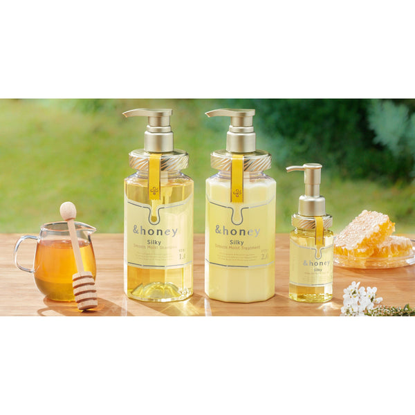 &honey Silky Smooth Moisture Shampoo 1.0 (Japanese Honey Shampoo) 440ml