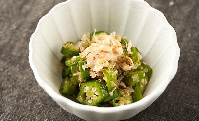 A Quick and Healthy Japanese Summer Vegetable Side Dish - Okura no Aemono (Okra Salad)