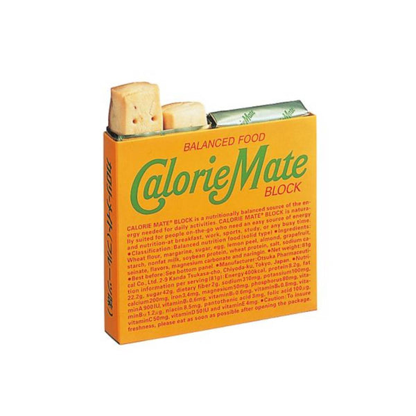 Otsuka Calorie Mate Block Balanced Nutrition Food Fruits 4 Bars