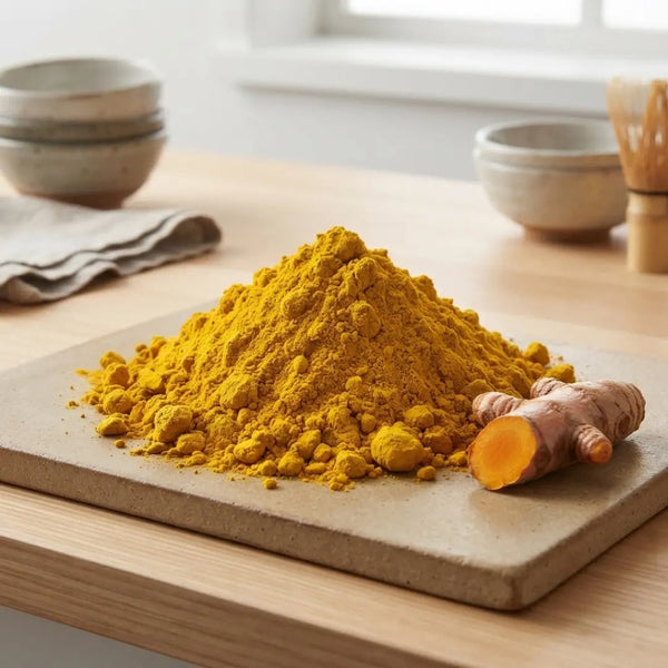 Chikyubatake Organic Autumn Turmeric Powder Pure Spice Powder 60g