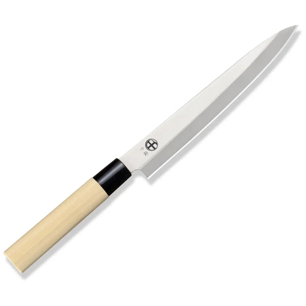 Chitose Molybdenum Steel Sashimi Knife Wood Handle 33.5cm