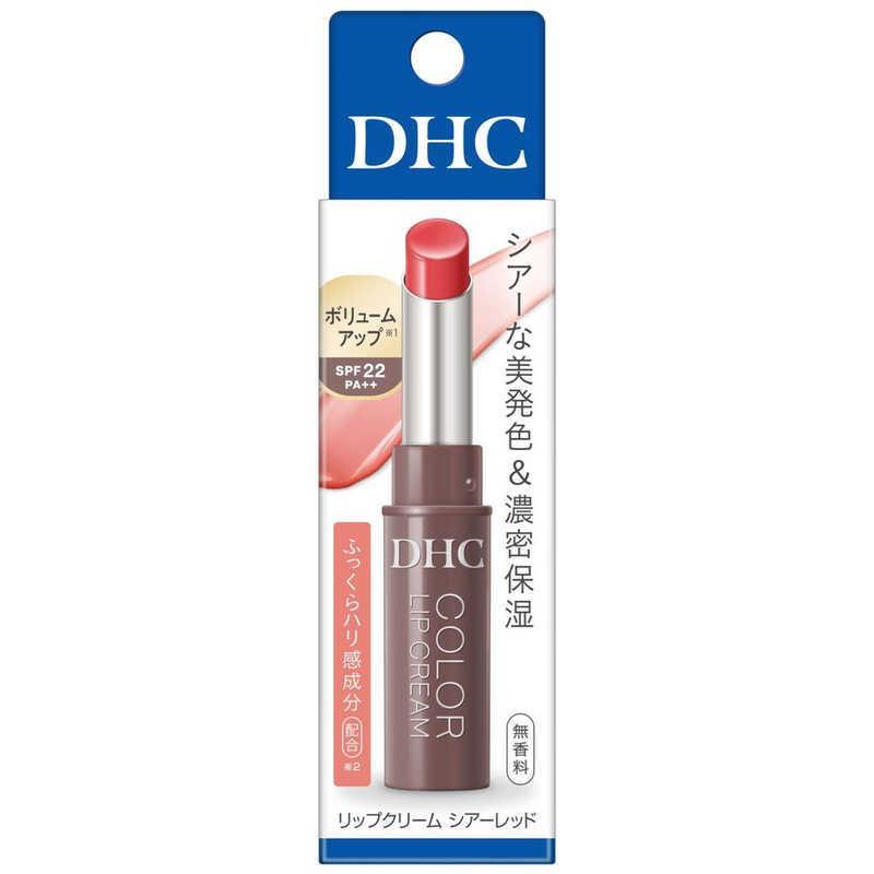 DHC Color Lip Cream Moisturizing Lip Balm Sheer Red SPF22 1.5g