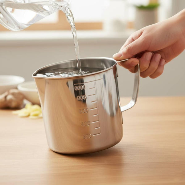 Durable Stainless Steel Measuring Jug With Spout 500ml