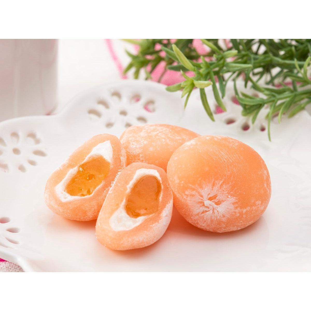 Fujiya Nectar Peach Mochi Candy Filled With Real Juice 100g (Pack of 3