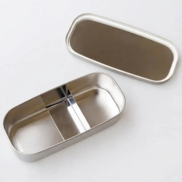 Kobo Aizawa Stainless Steel Deep Rectangular Bento Lunch Box 500ml