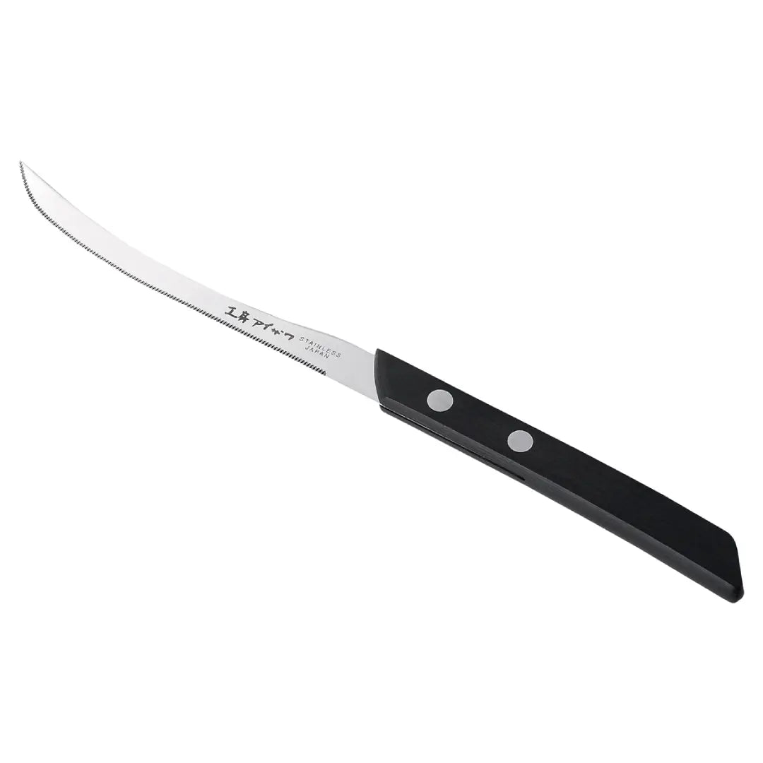 Kobo Aizawa Stainless Steel Tomato Slicer Serrated Fruit Knife 20.5cm