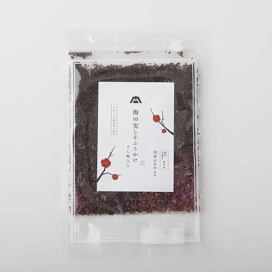 Matsuo Ume Plum & Shiso Furikake Rice Seasoning 25g (Pack of 3)