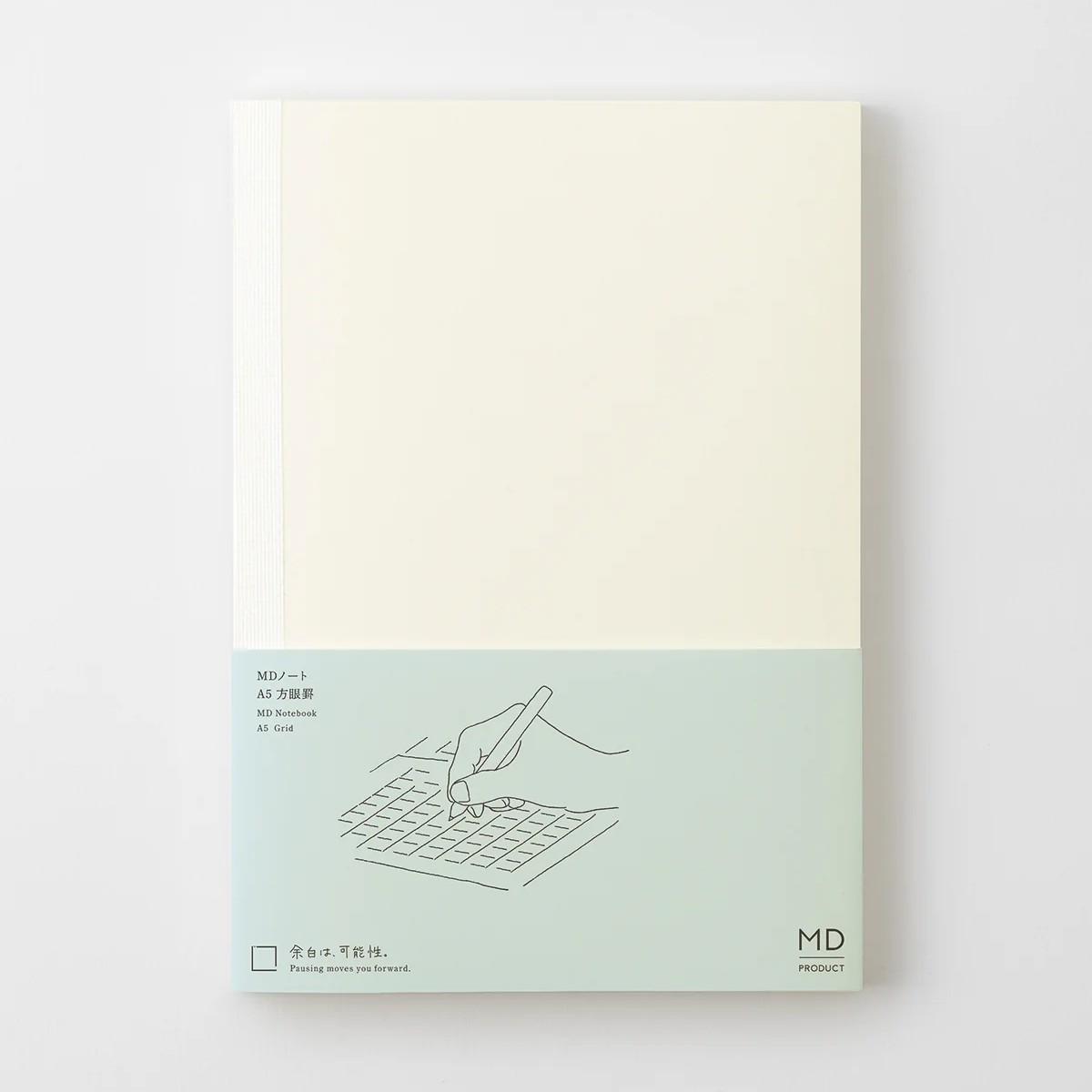 Midori MD A5 Notebook 5mm Gridded Paper 15295006