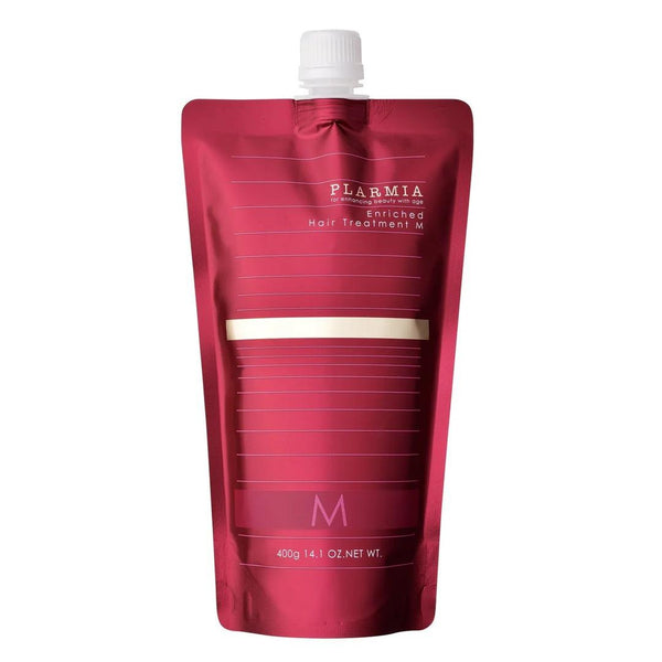 Milbon Plarmia Enriched Hair Treatment M Keratin Repair Conditioner 400g