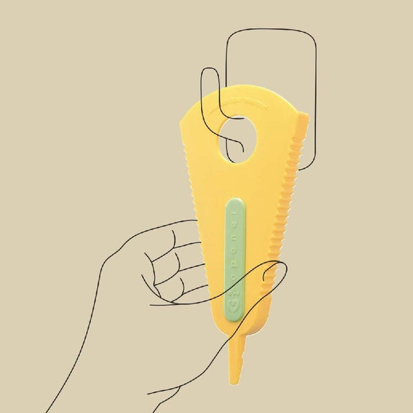 Multipurpose Non-Slip Easy Opener for Cans, Bottles & Jars