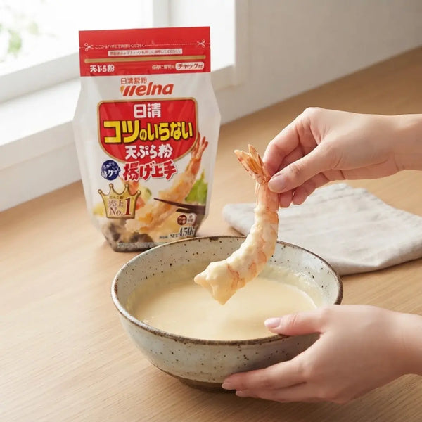 Nisshin Japanese Tempura Flour Mix Light & Crispy Batter 450g