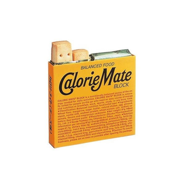 Otsuka Calorie Mate Block Balanced Nutrition Food Cheese 4 Bars