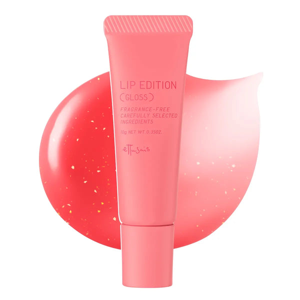 Ettusais Lip Edition Moisturizing Lip Gloss Coral Pink 10g