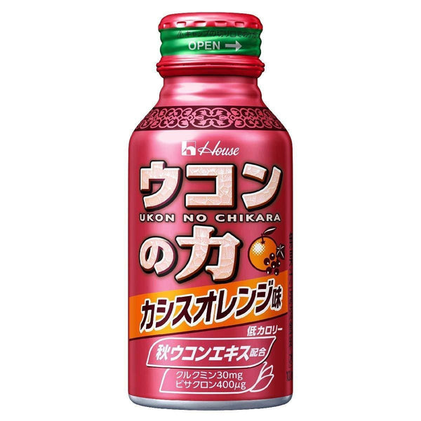 House Ukon no Chikara Turmeric Supplement Drink Cassis Orange 6 Bottles