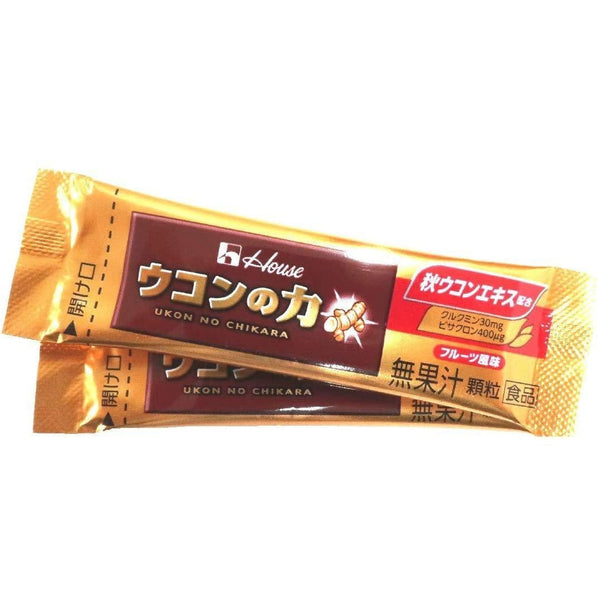 House Ukon No Chikara Turmeric Powder Supplement 1.1g 30 Sticks