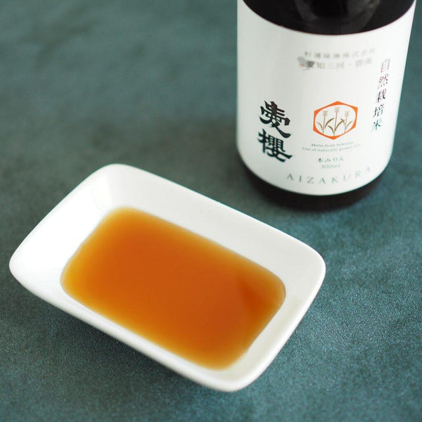 Sugiura Aizakura Hon Mirin 3 Years Aged Naturally Cultivated Sweet Rice Seasoning 300ml