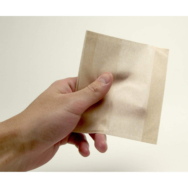 Unbleached Tea Pack Bags Fillable Empty Tea Bags Big Size 32 Pieces