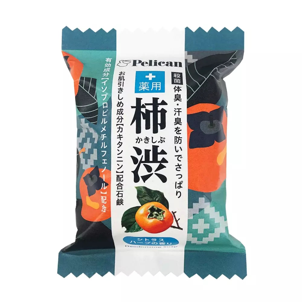 Pelican Medicated Persimmon Tannin Body Bar Soap 80g
