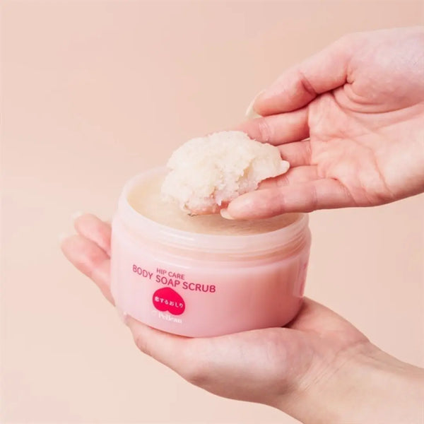 Pelican Soap Butt Soap Hip Care Body Scrub Peach Scent 180g