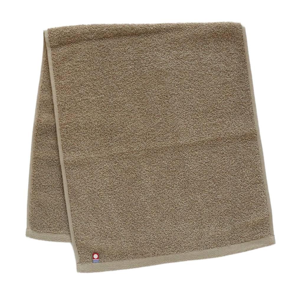 Quick Absorbing Soft Face Towel Washi Paper & Cotton Chestnut Brown 80cm