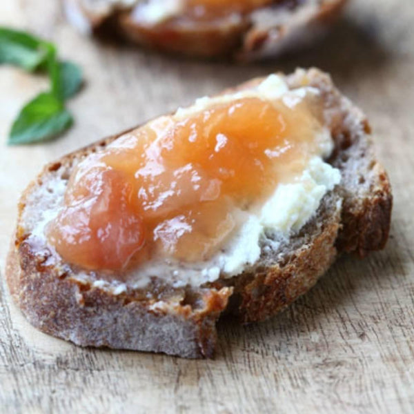 Shinshu Nagano Peach Jam All-Fruit Natural Spread No Added Sugar 240g