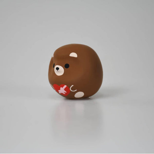 Shirakawa Daruma Cute Bear Daruma Doll Good Luck Charm 4.5cm