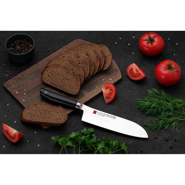 Sumikama Kasumi VG-10 Pro Santoku Knife 180mm 54018