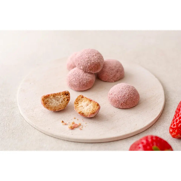 Tatatado Vegan Gluten-Free Strawberry Cookie Balls (Pack of 3)