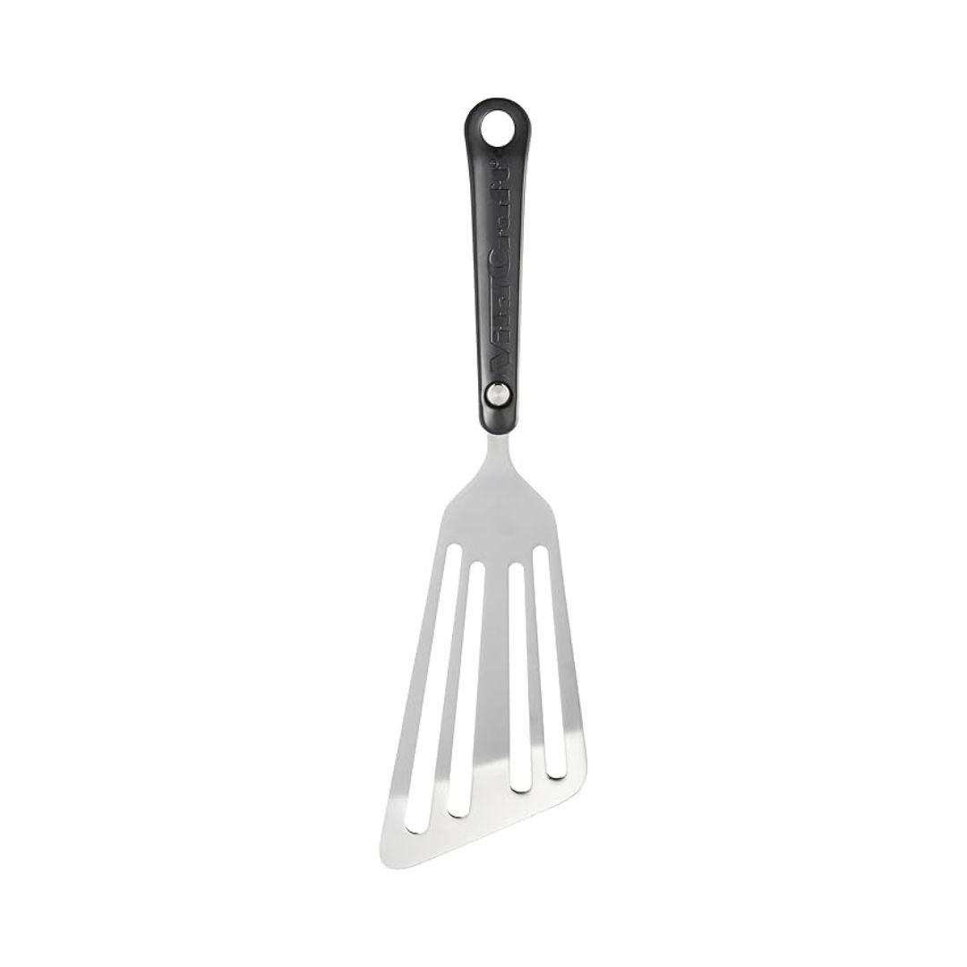 Seki Japan Keuken Nylon Spatel - Brede Dunne Slotted Turner Voor Linkshandigen