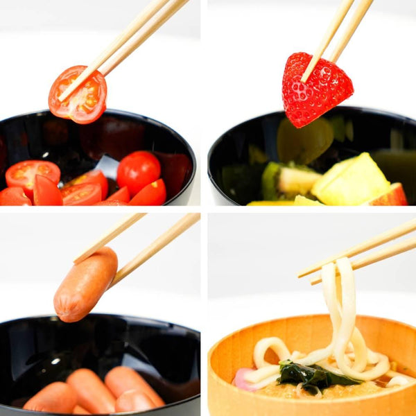 Wooden Chopsticks Dishwasher Safe Non-Slip For Noodles & More 23cm