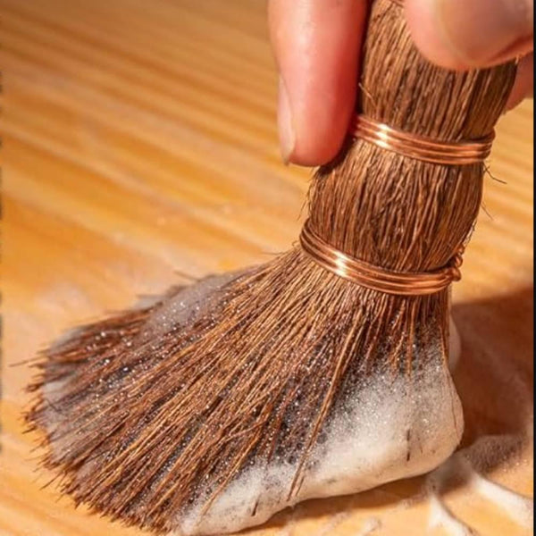 Handmade Biodegradable Palm Fiber Dish Scrubber 12cm